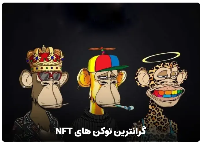 گرانترین توکن های NFT