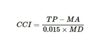 cci indicator formula