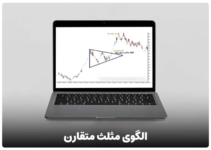 الگوی مثلث متقارن