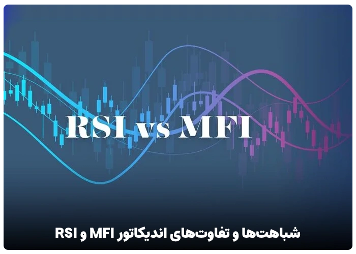 شباهت‌ها و تفاوت‌های اندیکاتور MFI و RSI