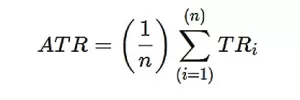 فرمول محاسبه اندیکاتور ATR