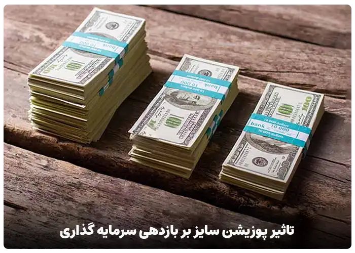 تاثیر پوزیشن سایز بر بازدهی سرمایه گذاری