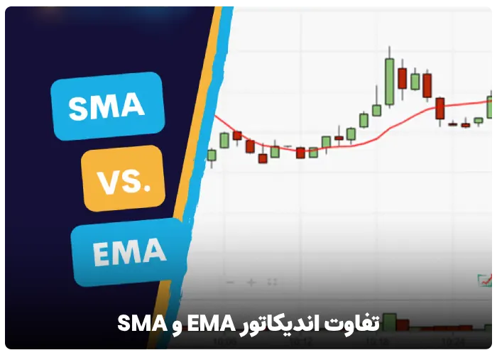 تفاوت اندیکاتور EMA و SMA‌