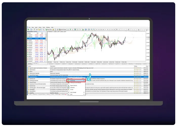 دانلود اندیکاتور اسپرد