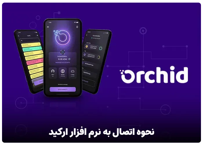 نحوه اتصال به نرم افزار ارکید