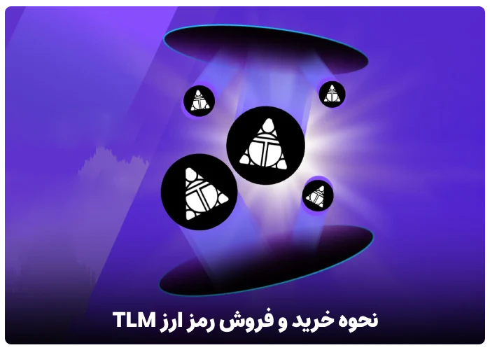 نحوه خرید و فروش رمز ارز TLM‌