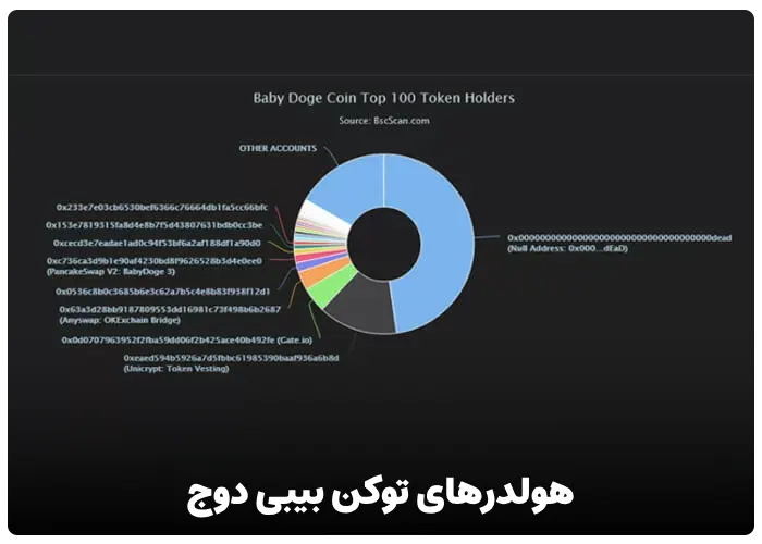 هولدرهای توکن بیبی دوج