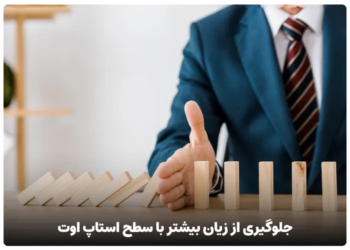 چگونه سطح استاپ اوت از زیان بیشتر جلوگیری می‌کند؟