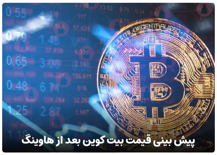 پیش بینی قیمت بیت کوین بعد از هاوینگ