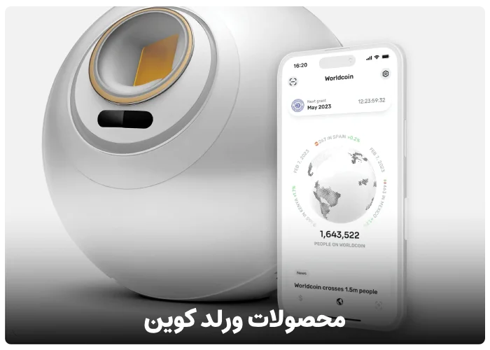 محصولات ورلد کوین world coin