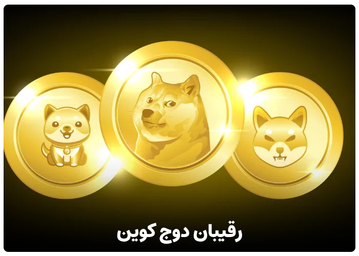 رقیبان دوج کوین dogecoin