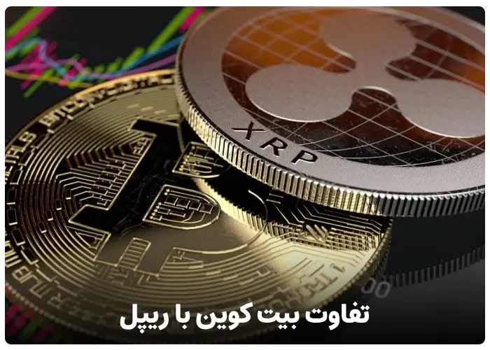 تفاوت بیت کوین و ریپل