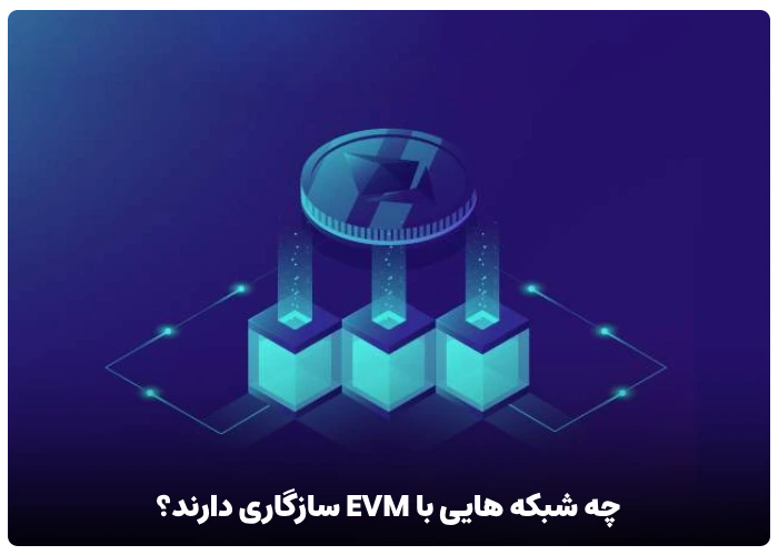 چه شبکه هایی با EVM سازگاری دارند؟