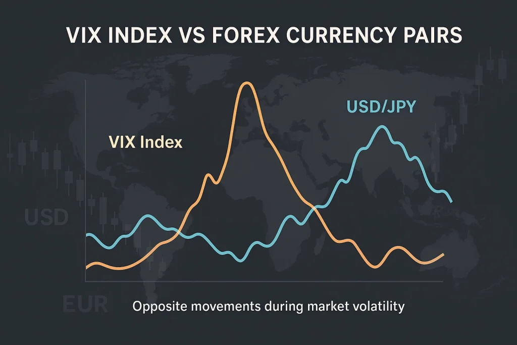 رابطه شاخص VIX با بازار فارکس
