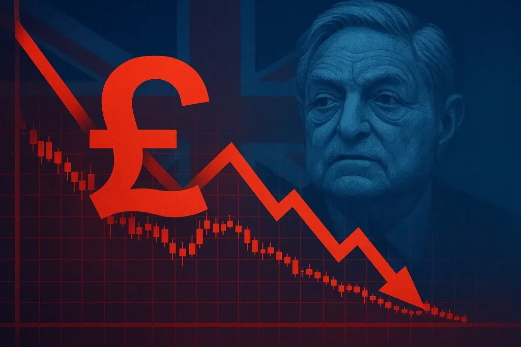 جورج سوروس و سقوط ارزش پوند در چهارشنبه سیاه
