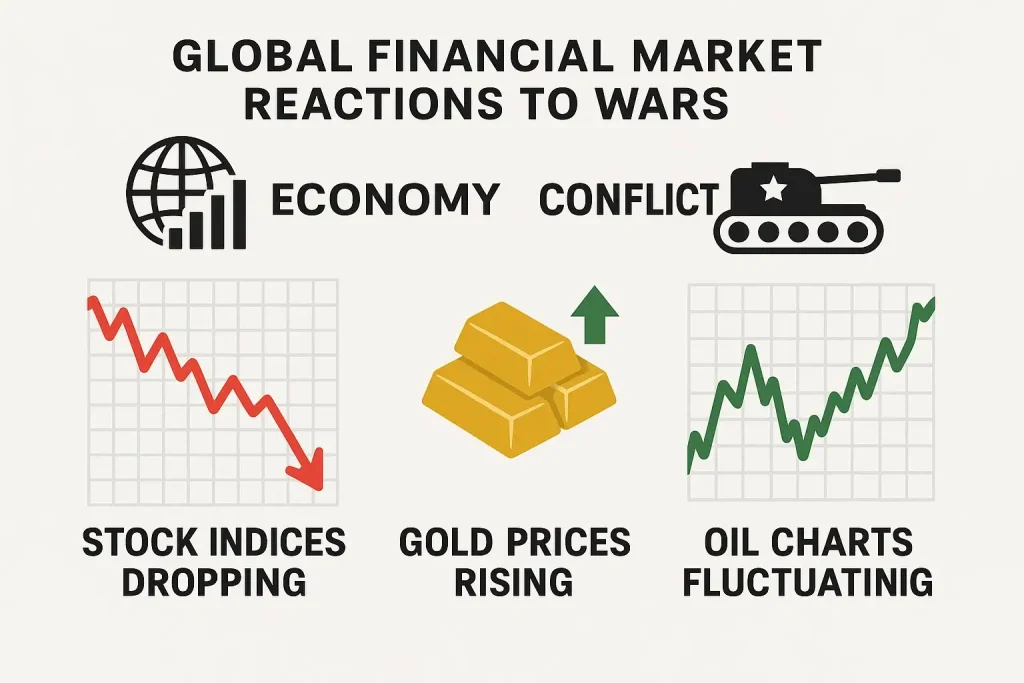 تأثیر جنگ‌ها و بحران‌های ژئوپلیتیکی بر بازارهای مالی جهانی