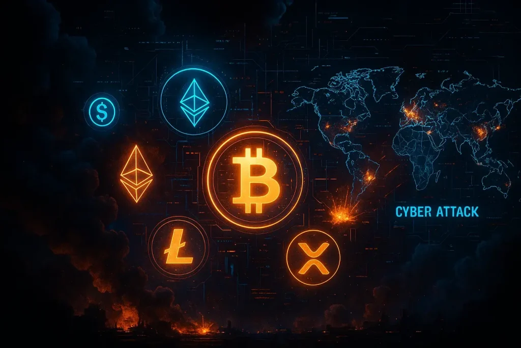 واکنش بازار رمزارزها به جنگ‌ها و تنش‌های جهانی